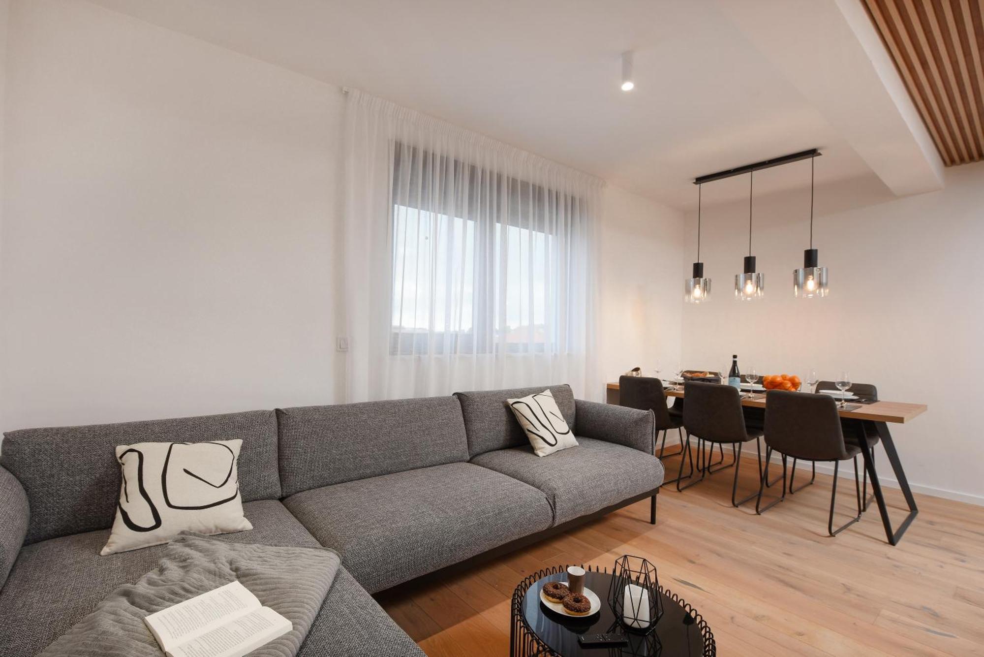 Fux Penthouse Whirlpool Meerblick Zára Kültér fotó
